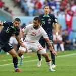 Una de las últimas jugadas del partido