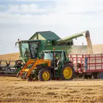 Cosecha de cereales en Castilla y León