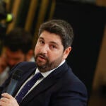 El presidente de Murcia Fernando López Miras