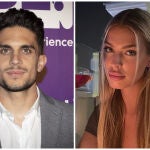 Marc Bartra y Jessica Goicoechea