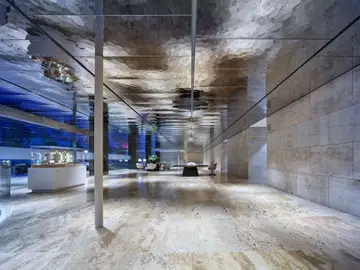 Así es el impresionante portal de entrada al edificio Lagasca 99. Así es el impresionante portal de entrada al edificio Lagasca 99.