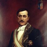 Un retrato de Sinibaldo de Mas, de gran realismo, pintado por Tomás Moragas