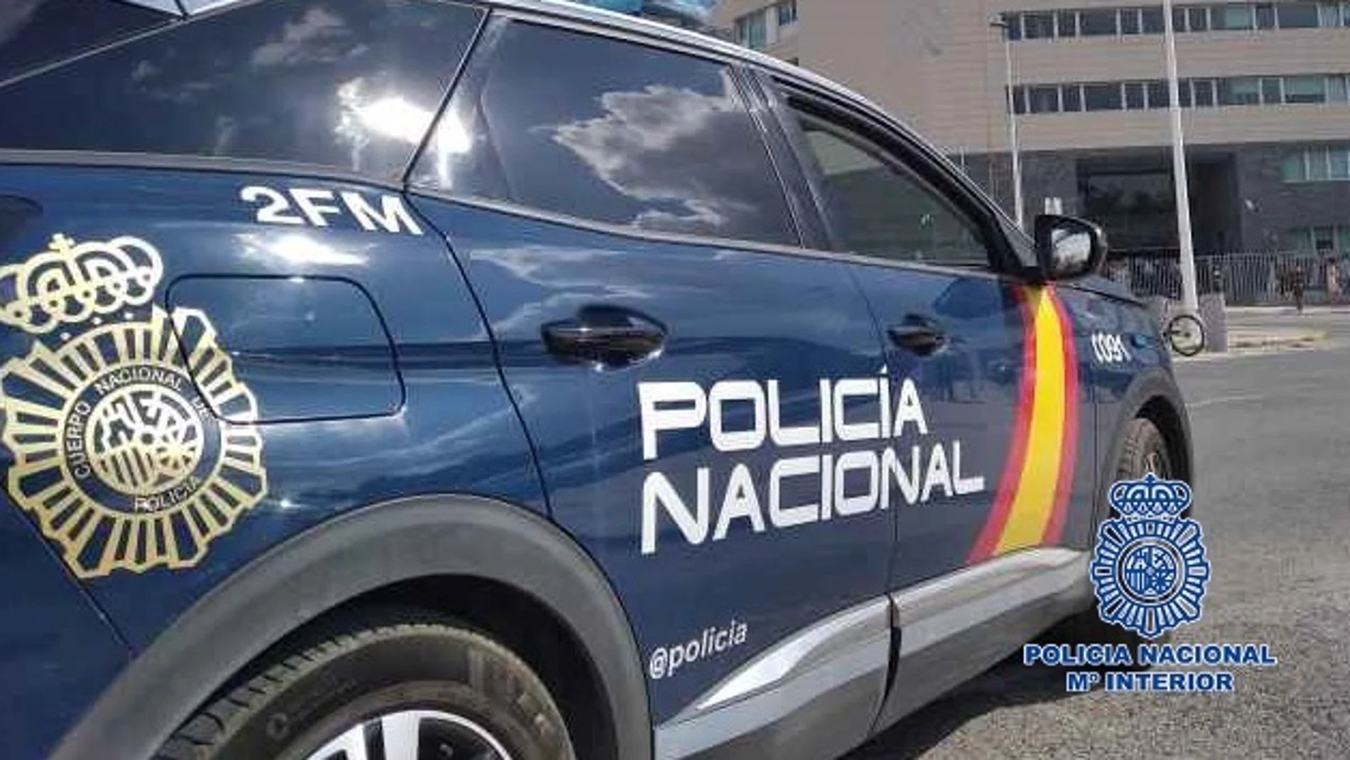 Vehículo de la Policía Nacional