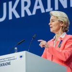 La presidenta de la Comisión Europea, Ursula von der Leyen