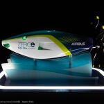 Con perfiles de Fórmula 1, así es el nuevo motor de hidrógeno de Airbus.