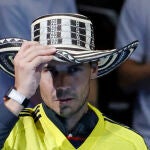 Nadal, después de su partido de exhibición en Bogotá ante Casper Ruud