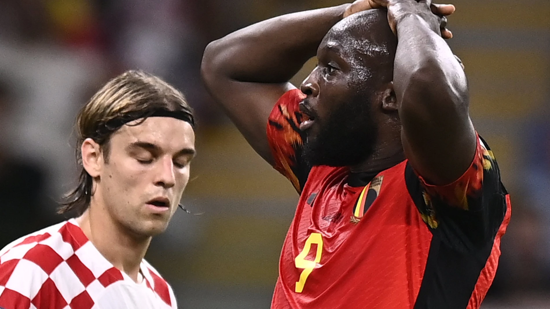 Lukaku tuvo el pase en Croacia vs Bélgica del Mundial de Qatar 2022