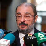 El presidente del Gobierno de Aragón, Javier Lambán