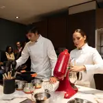 Tamara Falcó en la inauguración de la nueva tienda de Porcelanosa en el centro de Madrid