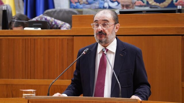El presidente del Gobierno de Aragón, Javier Lambán.