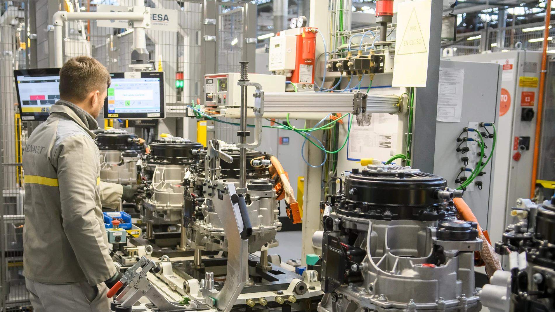Imagen de la factoría sevillana del grupo Renault