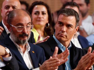 Pedro S&aacute;nchez y Javier Lamb&aacute;n, en una imagen de archivo