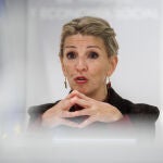La vicepresidenta segunda del Gobierno, Yolanda Díaz