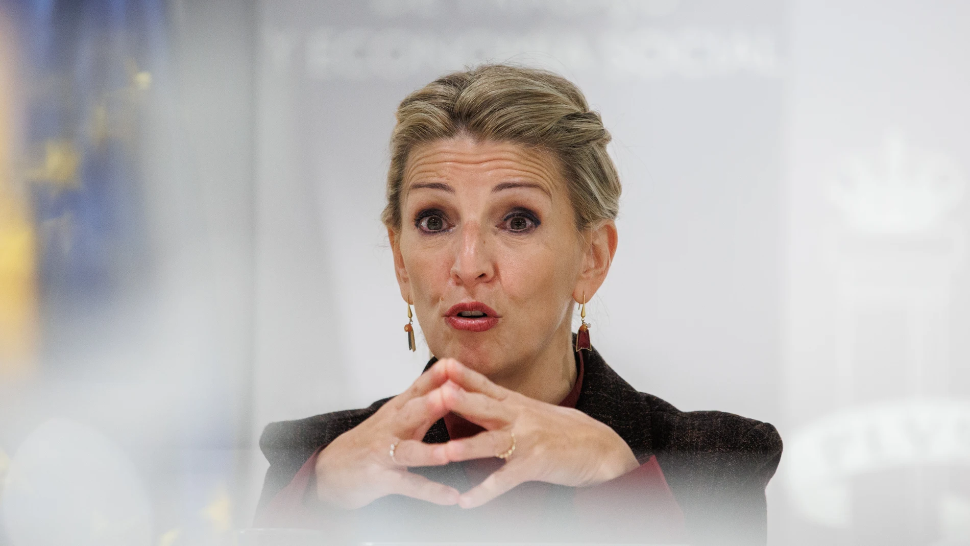 La vicepresidenta segunda del Gobierno, Yolanda Díaz