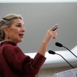 La vicepresidenta segunda del Gobierno, Yolanda Díaz