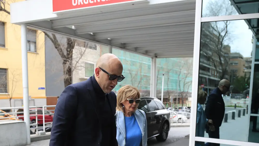 María Teresa Campos y Gustavo en una imagen de archivo