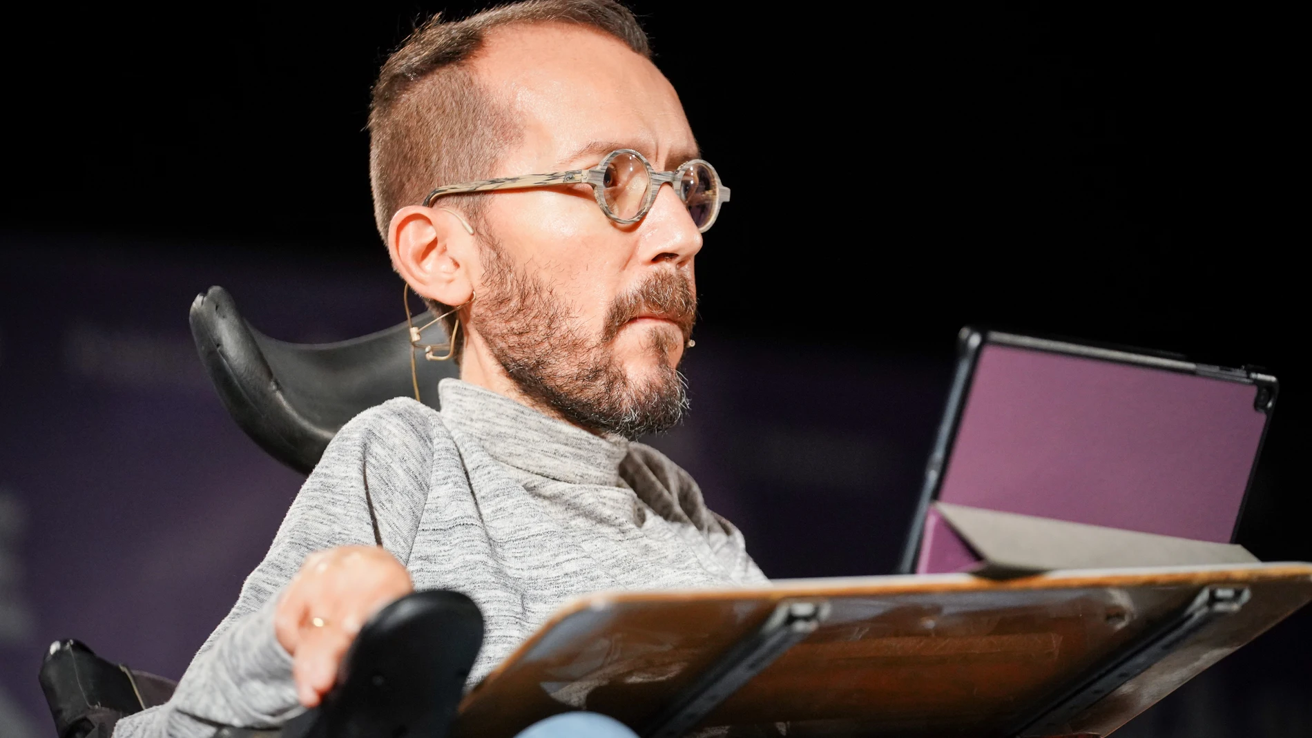 El portavoz de Unidas Podemos, Pablo Echenique