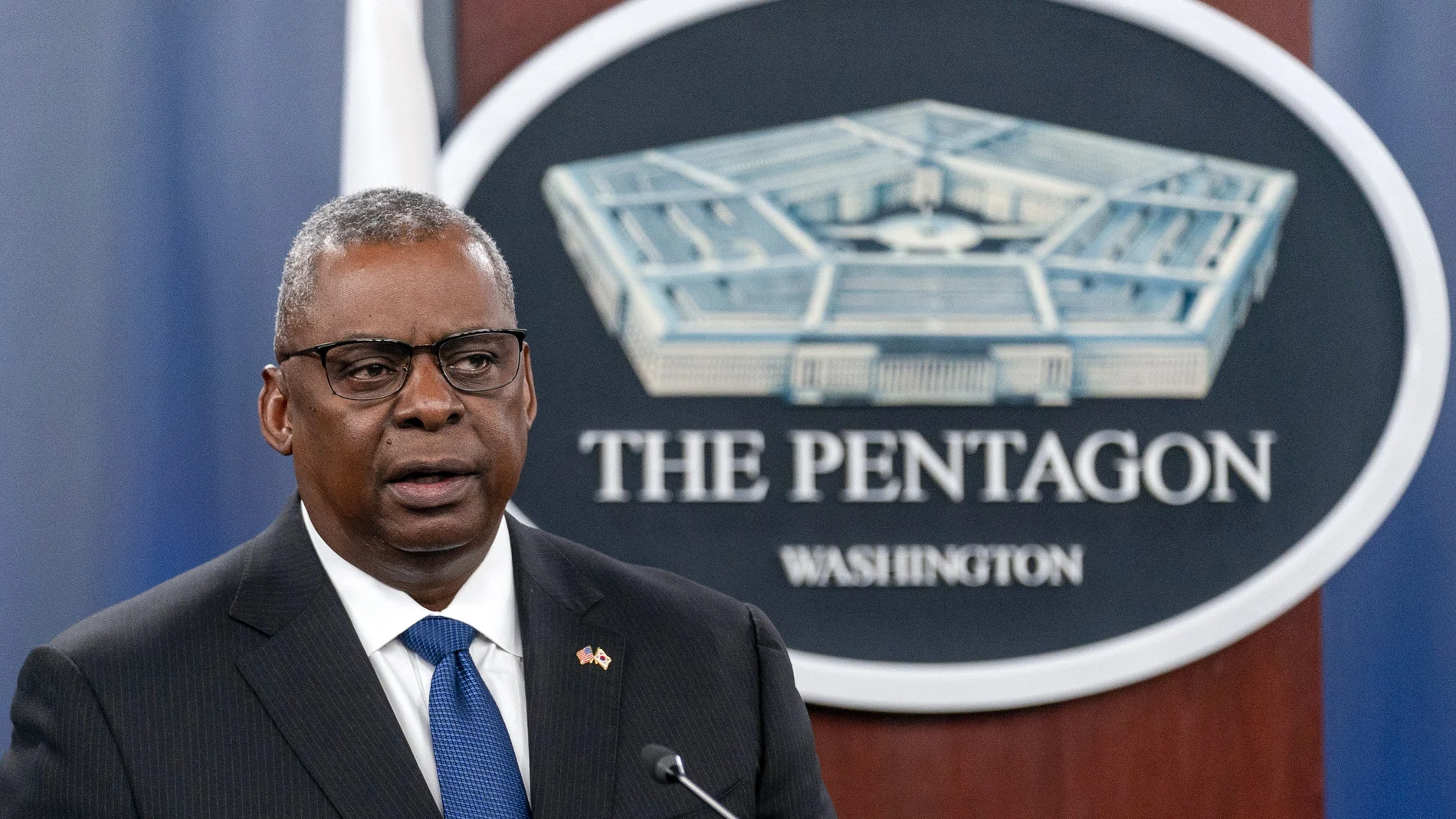 El secretario de Defensa de EEUU, Lloyd Austin
