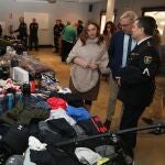 La delegada del Gobierno, Virginia Barcones, junto al comisario provincial de Palencia, Honorio Pérez, presenta una importante operación contra la ciberdelincuencia