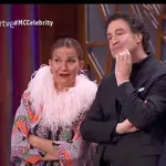 Momento en el que los jueces del programa comentan el apagado del horno