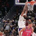 Anthony Davis fue imparable para la defensa de los Wizards