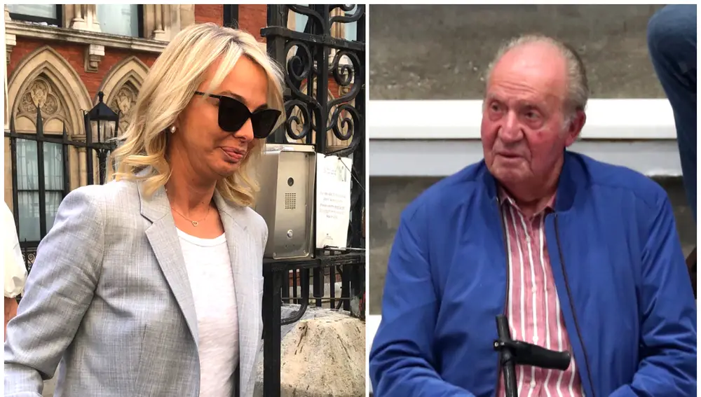 Corinna Larsen y Juan Carlos I