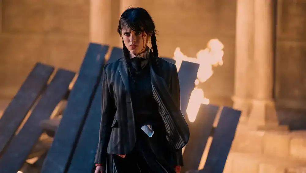 Jenna Ortega protagoniza el regreso del personaje de Miércoles a la primera línea mediática gracias a la serie de Netflix