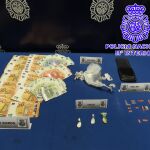 Droga y dinero incautado