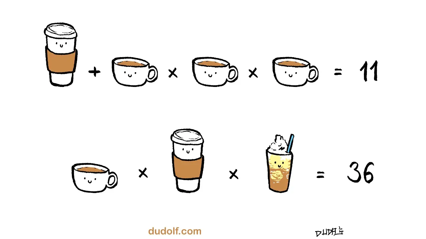 ¿Cuál es el resultado de la última operación matemática?