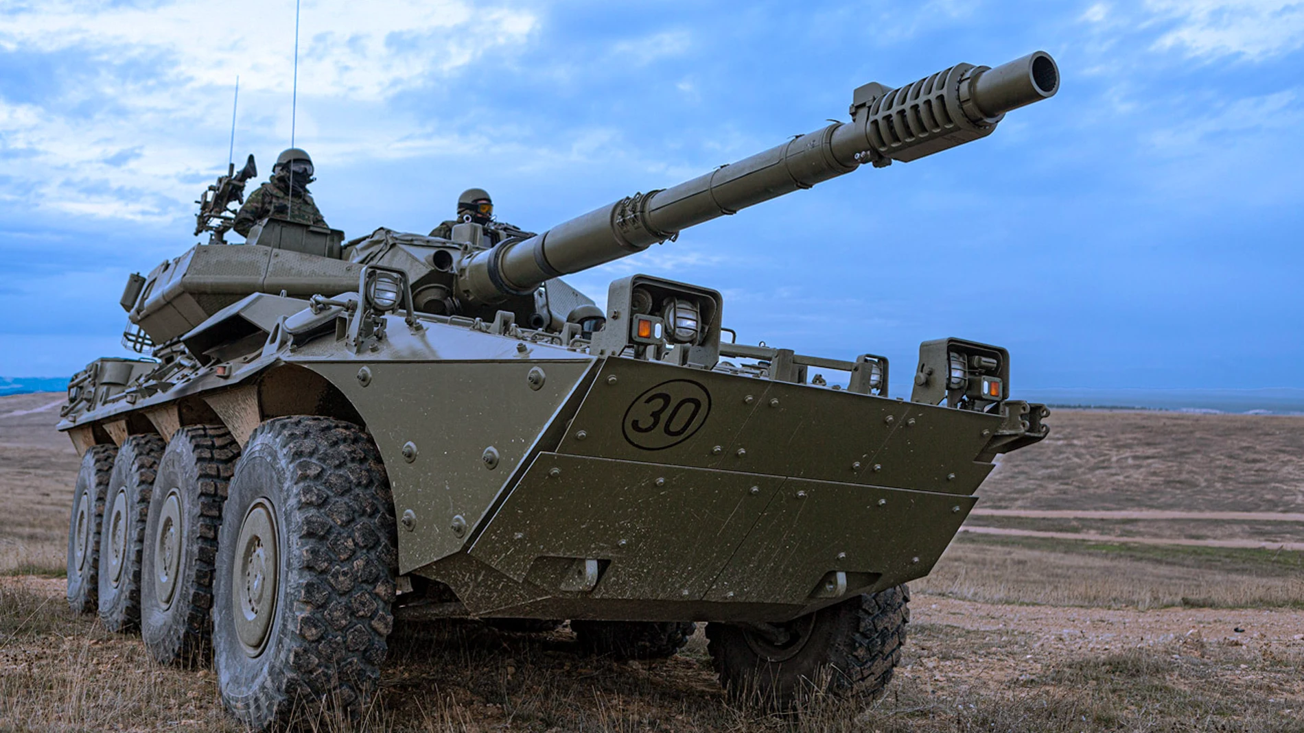Vehículo blindado Centauro del Ejército de Tierra español