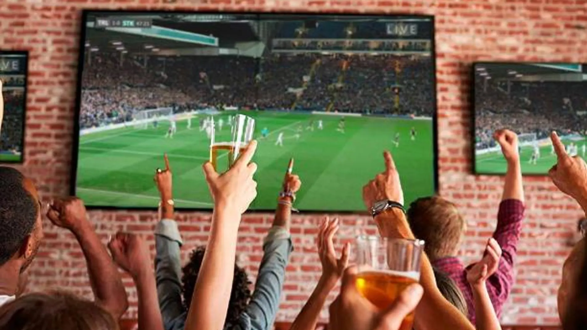 Muchos españoles disfrutarán del partido desde la barra de un bar