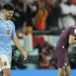 Carlos Soler, tras fallar uno de los tres penaltis que lanzó España