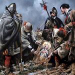 Representaci&oacute;n pict&oacute;rica del "Milagro de Empel"