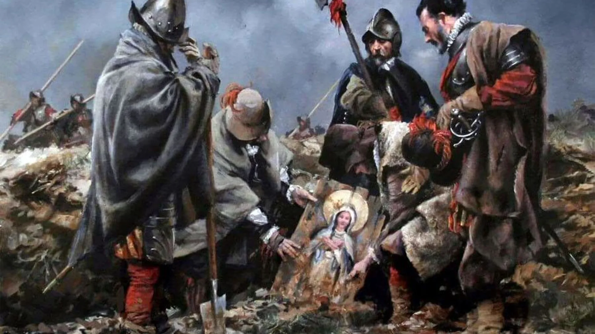 Representación pictórica del "Milagro de Empel"