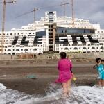 Fotografía de archivo del hotel Algarrobico en Carboneras