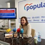 La portavoz del PP, María José Catalá, ha expuesto las enmiendas que su grupo ha presentado a los presupuestos de la Generalitat relativas a la ciudad de Valencia