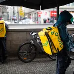Repartidores de Glovo en Madrid