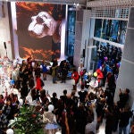 Inauguración de la tienda de Lefties más grande del mundo en el centro de Madrid este viernes.