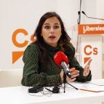 Gemma Villarroel, presidenta de Cs en Castilla y León