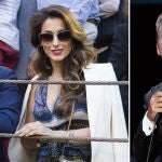 Paloma Cuevas y el cantante Luis Miguel