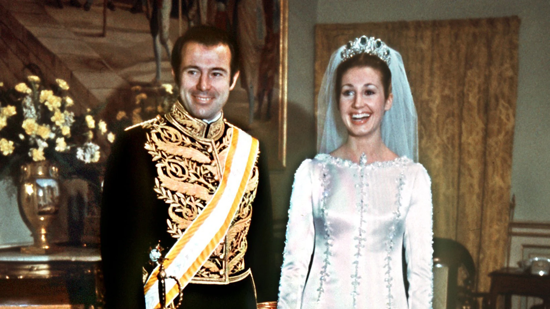 Alfonso de Borbón y María del Carmen Martínez Bordiú