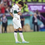 Joao Félix durante su último partido con Portugal