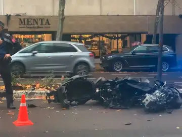 Accidente en Príncipe de Vergara Accidente en Príncipe de Vergara