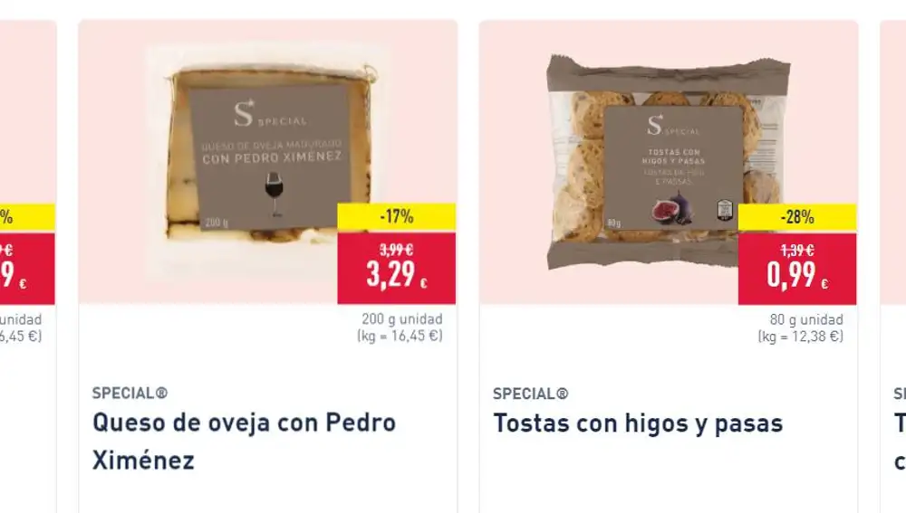 Marca gourmet de Aldi , Special