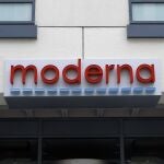 Edificio de la farmacéutica Moderna en Cambridge, Massachusetts