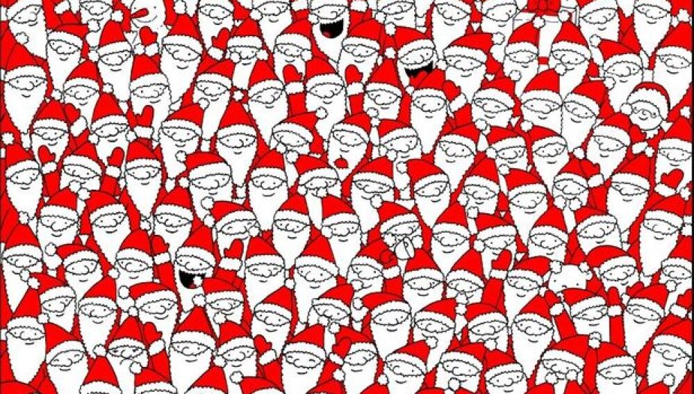 ¿Eres capaz de encontrar los objetos entre los santas? | Fuente: dudolf
