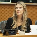 La ya ex vicepresidenta del Parlamento Europeo Eva Kaili
