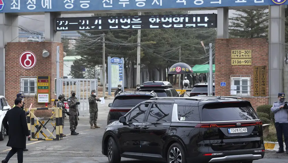 Imagen de la entrada del cuartel de Yeoncheon