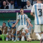 Julián Álvarez es la gran estrella de la selección argentina