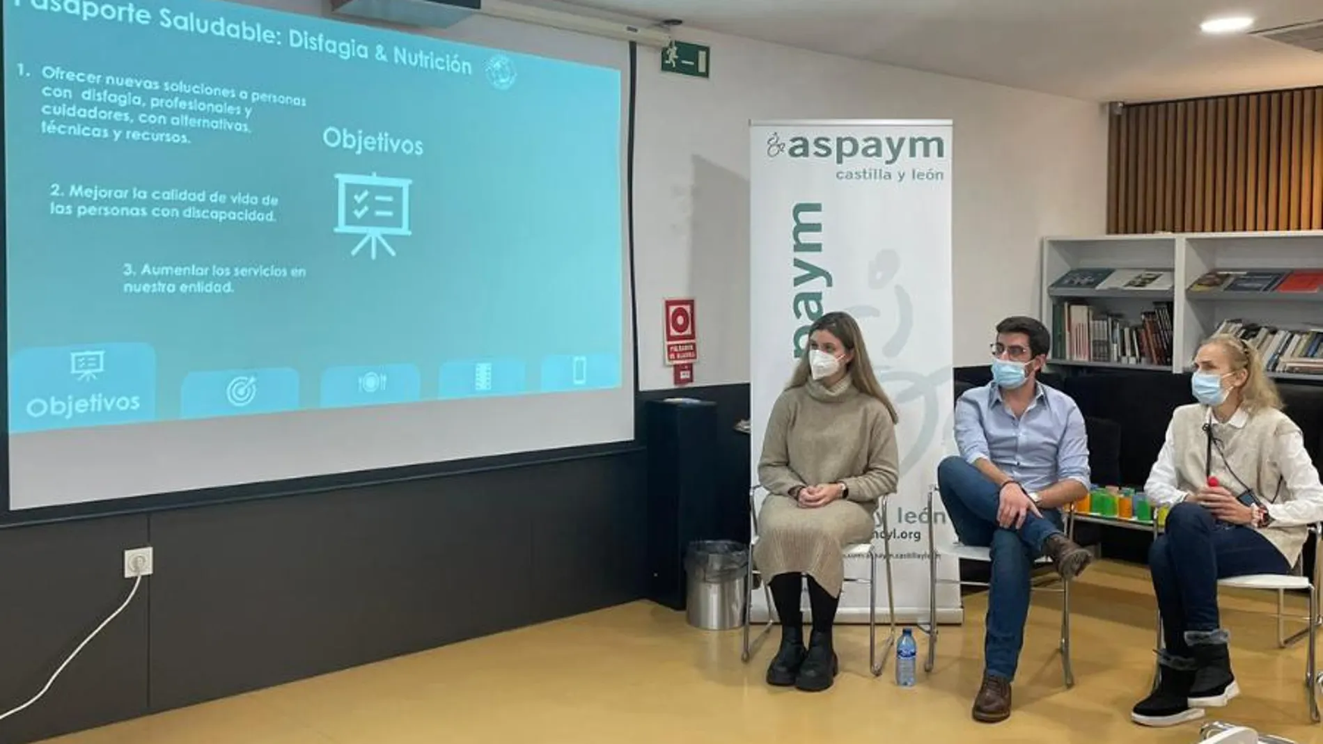 Presentación del proyecto "Pasaporte Saludable" de Aspaym Castilla y León